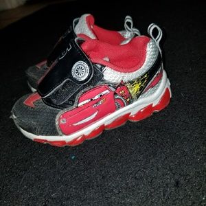 Lighting McQueen shoes
