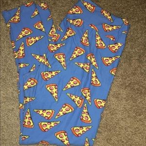 TC Lularoe Pizza Leggings- Hard to Find