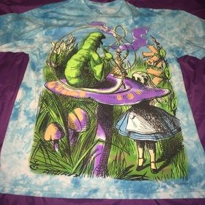 Large Alice in wonderland shirt