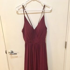 Formal dress in wine color! Size 4 ✨
