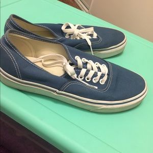 Authentic classic blue vans
