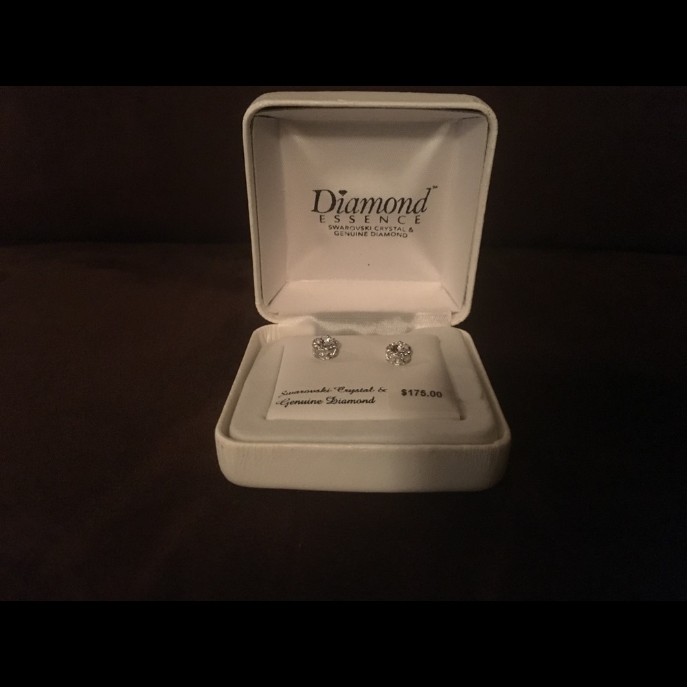Swarovski crystal & Genuine Diamond