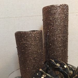 Flameless candles-wick glows