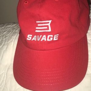 Red "Savage" Cap