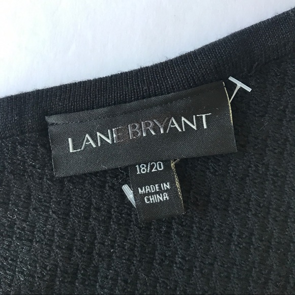 LANE BRYANT NWOT Textured 1 Sleeve Sweater - Picture 3 of 4