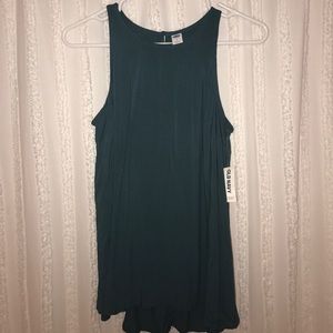 NWT Old Navy jade green tank top.