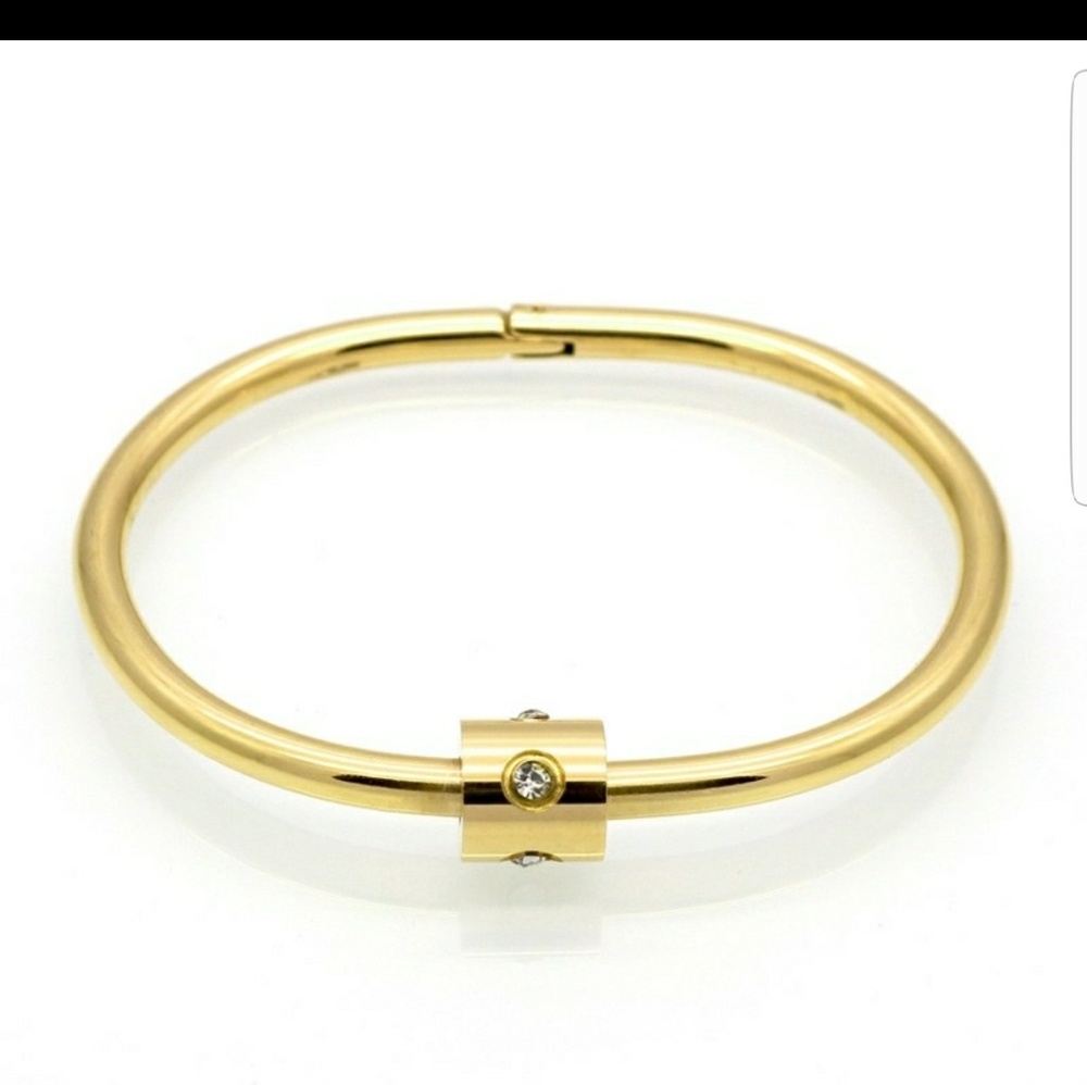 Gold Bangle Bracelet NWOT