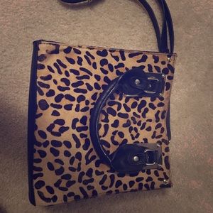 Steve Madden leopard print bag