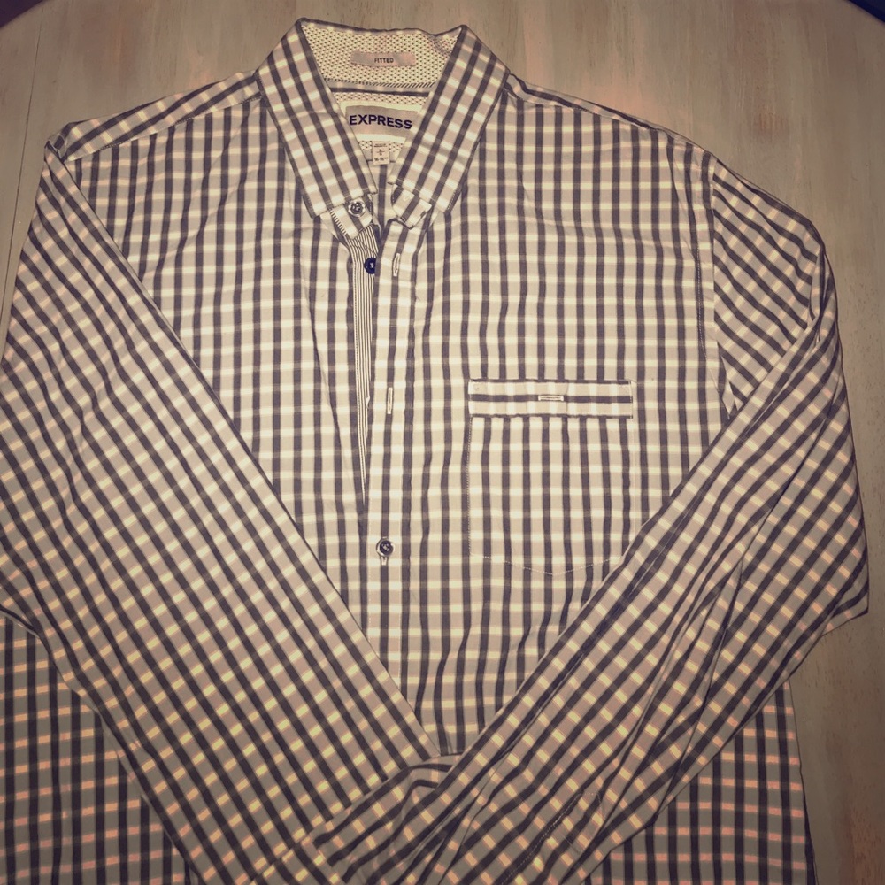 Express men’s dress shirt size large