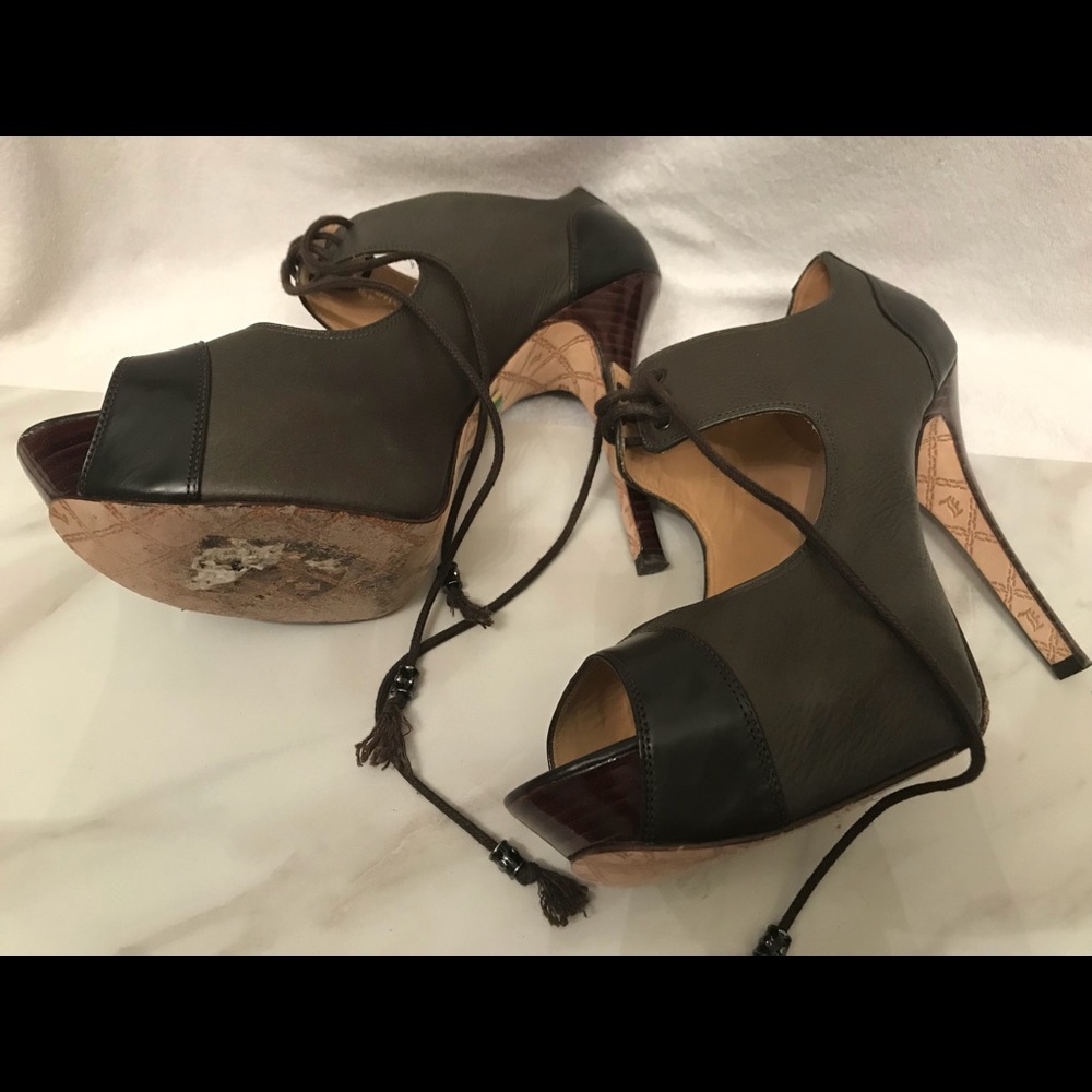 Lamb Platform Heels - image 2