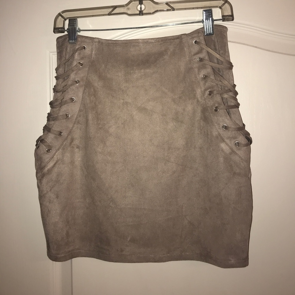 Tight soft bodycon skirt