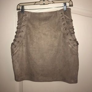 Tight soft bodycon skirt