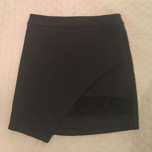 Express above-the-knee black skirt. Only worn once