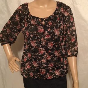 Agenda Woman Small Blouse Floral Agenda Woman Small Blouse Floral