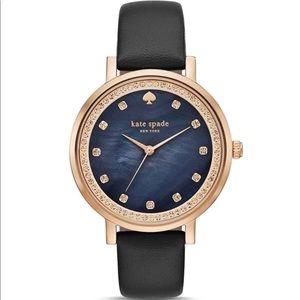 Kate Spade Black/Rosegold Monterey Watch
