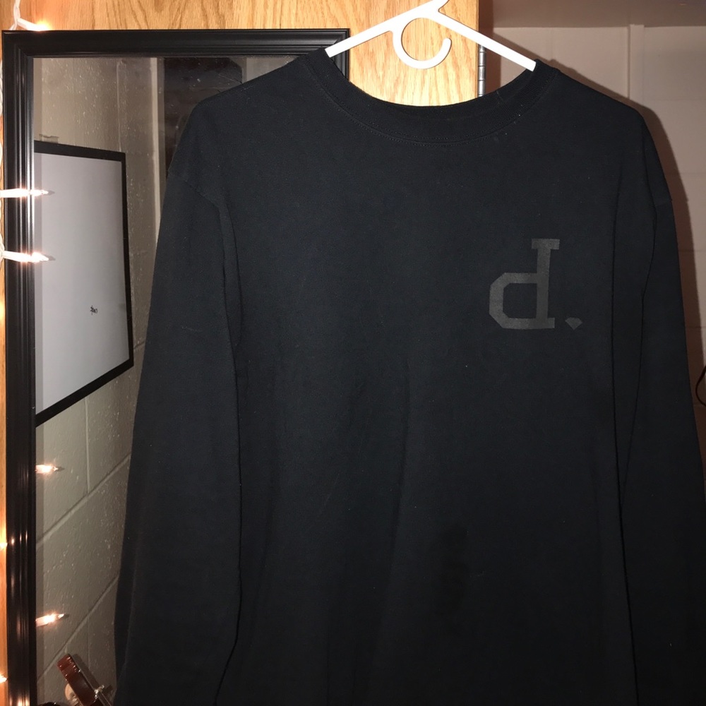 Diamond Supply Black Long Sleeve T Shirt