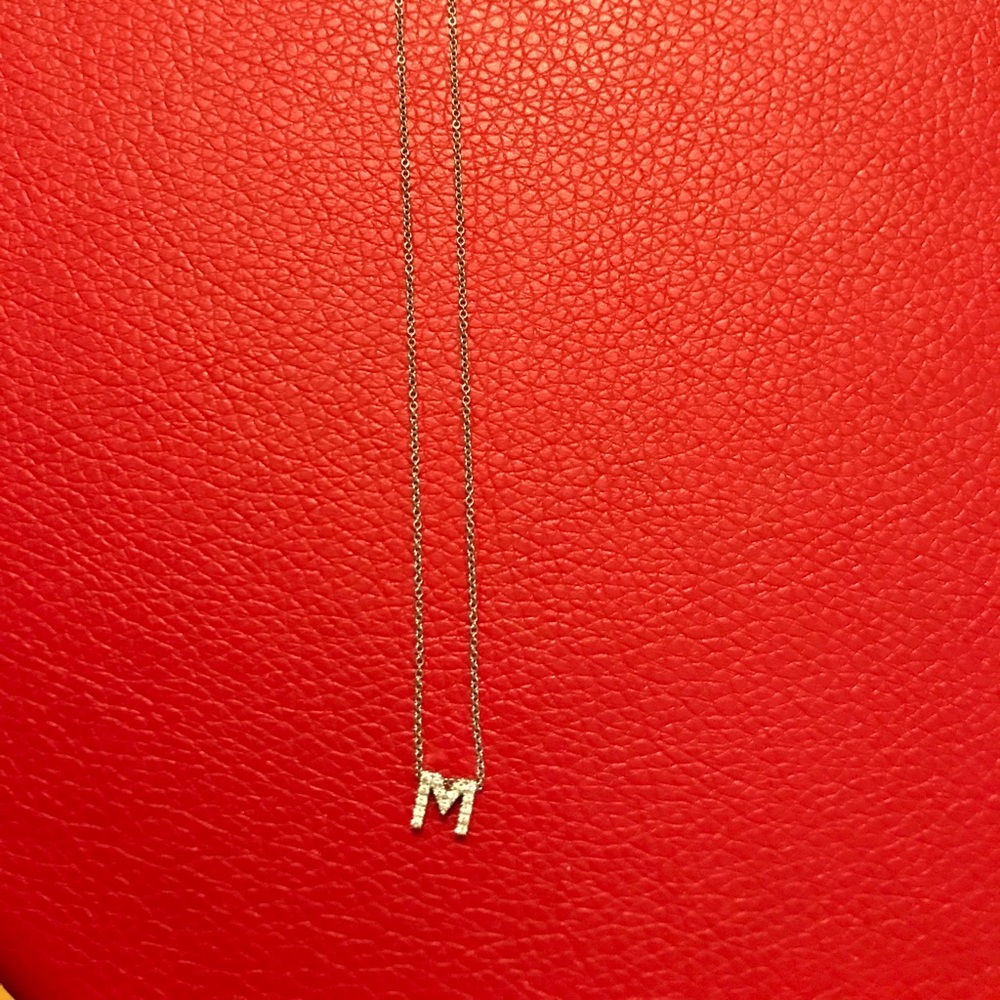 Bony Levy “M” Necklace