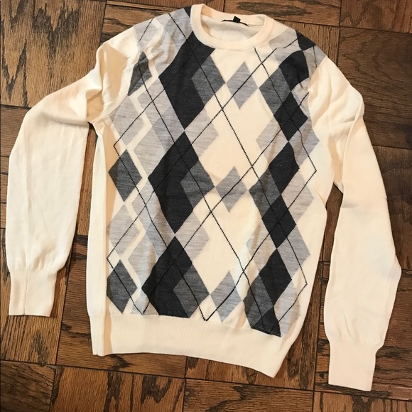 Express Argyle Sweater - Picture 1 of 3