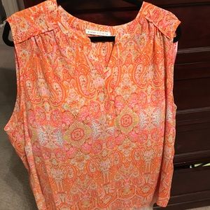 Violet & Claire orange women's 3X tank. Never worn