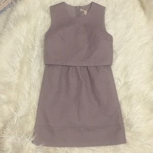Mauve Faux Two Piece Dress