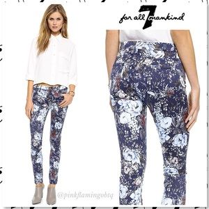 7 For All Mankind High Waist Skinny Duchess Garden 7 For All Mankind High Waist Skinny Duchess Garden