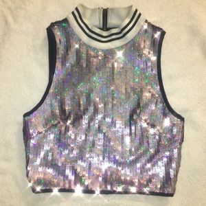 Nastygal sequin top