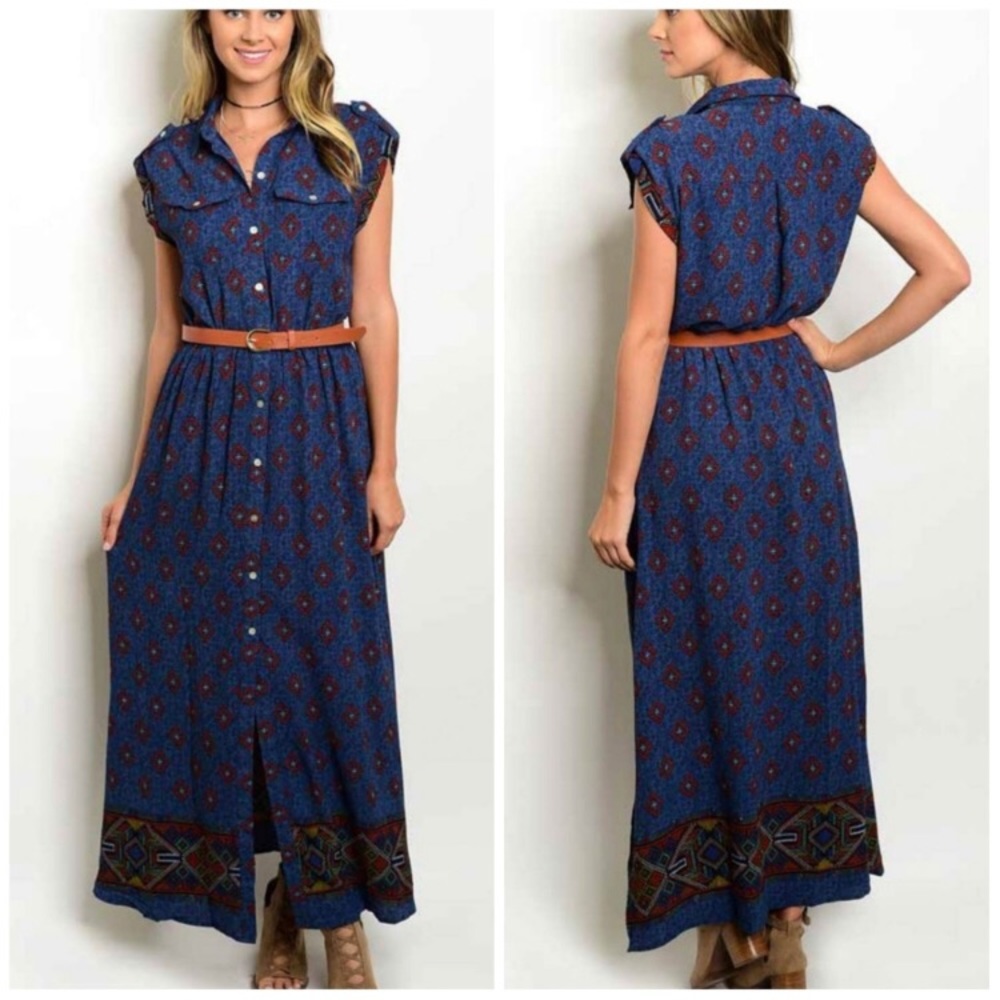 NEW! Belted Maxi