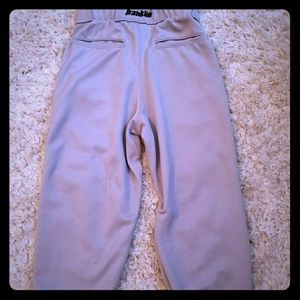 Franklin Y-M Gray Baseball Pants