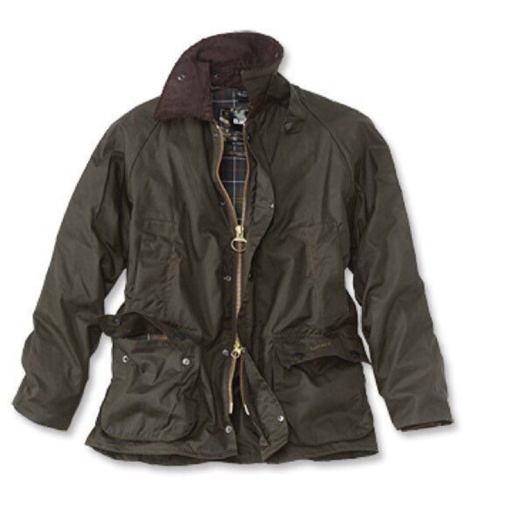 Barbour Beaufort Wax Jacket (Sage)