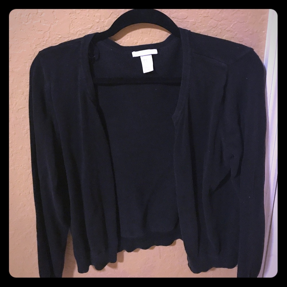 Button down sweater