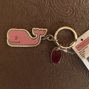 Vineyard Vines Whale Keychain NWT