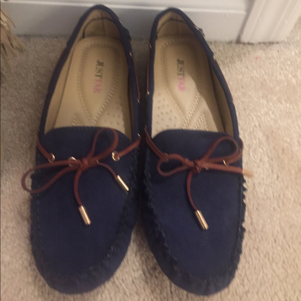 Navy Blue Loafers