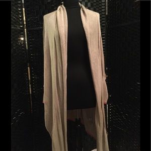 Oversized sweater shrug