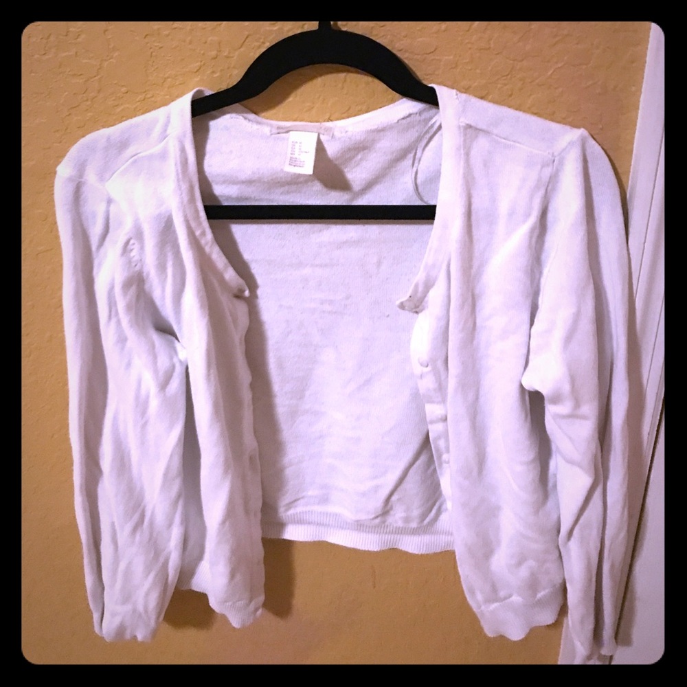 Button down sweater