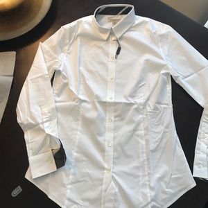 Burberry  button down shirt dress!