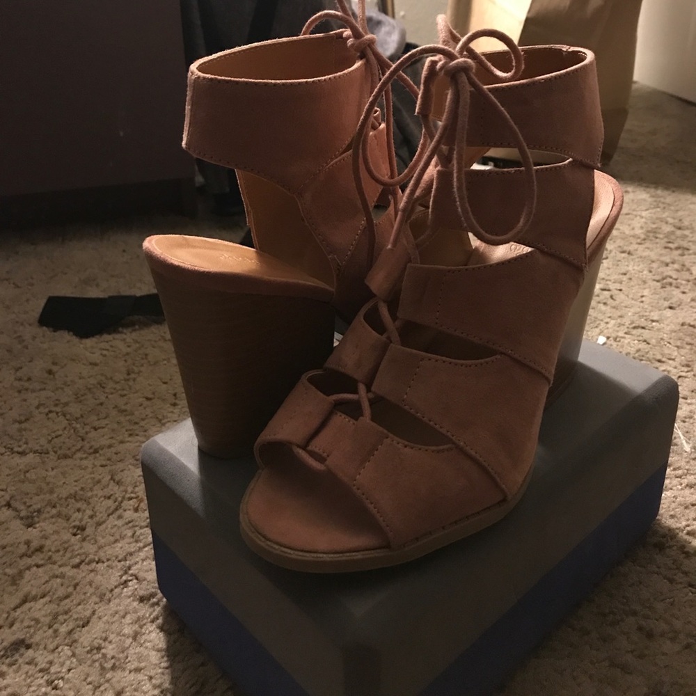 Charlotte rouse lace up booties