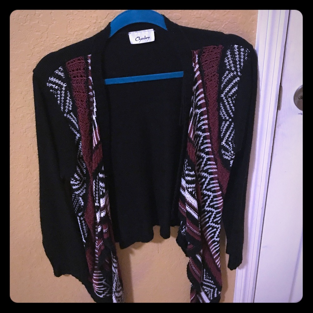 Knit cardigan