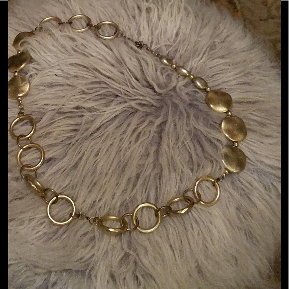 Gold necklace
