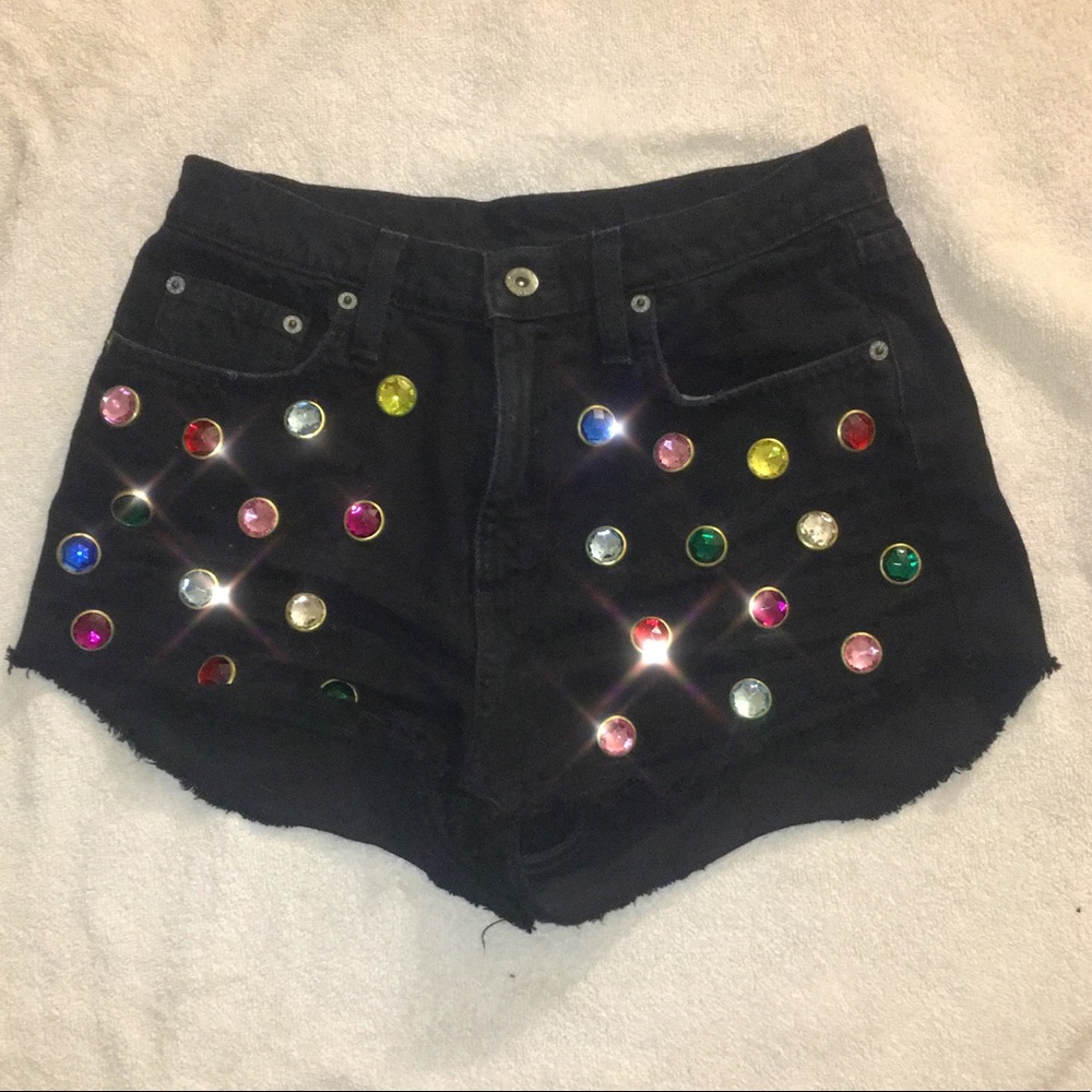 Multi color Jewel shorts