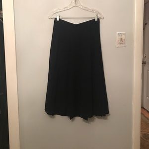 J.crew midi navy skirt Sz S J.crew midi navy skirt Sz S