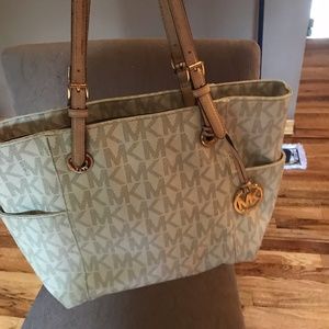Michael Kors Signature Over the Shoulder Bag