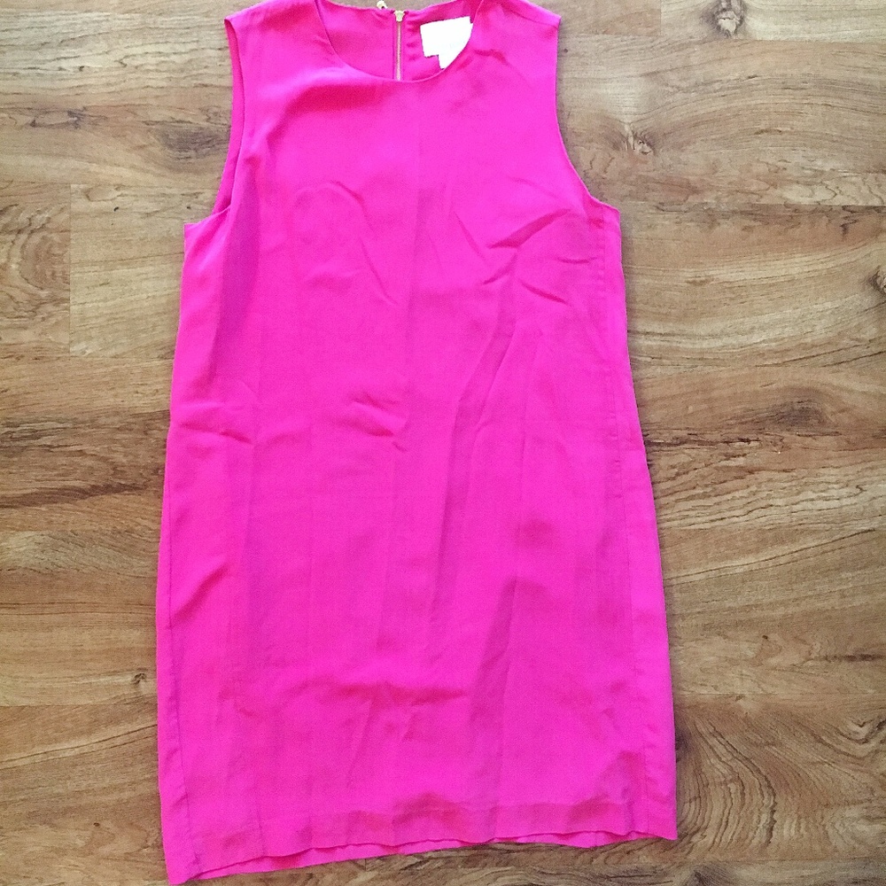 Cynthia Rowley | Pink 100% Silk Shift Dress