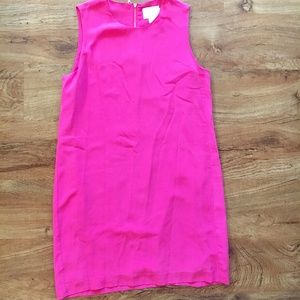 Cynthia Rowley | Pink 100% Silk Shift Dress