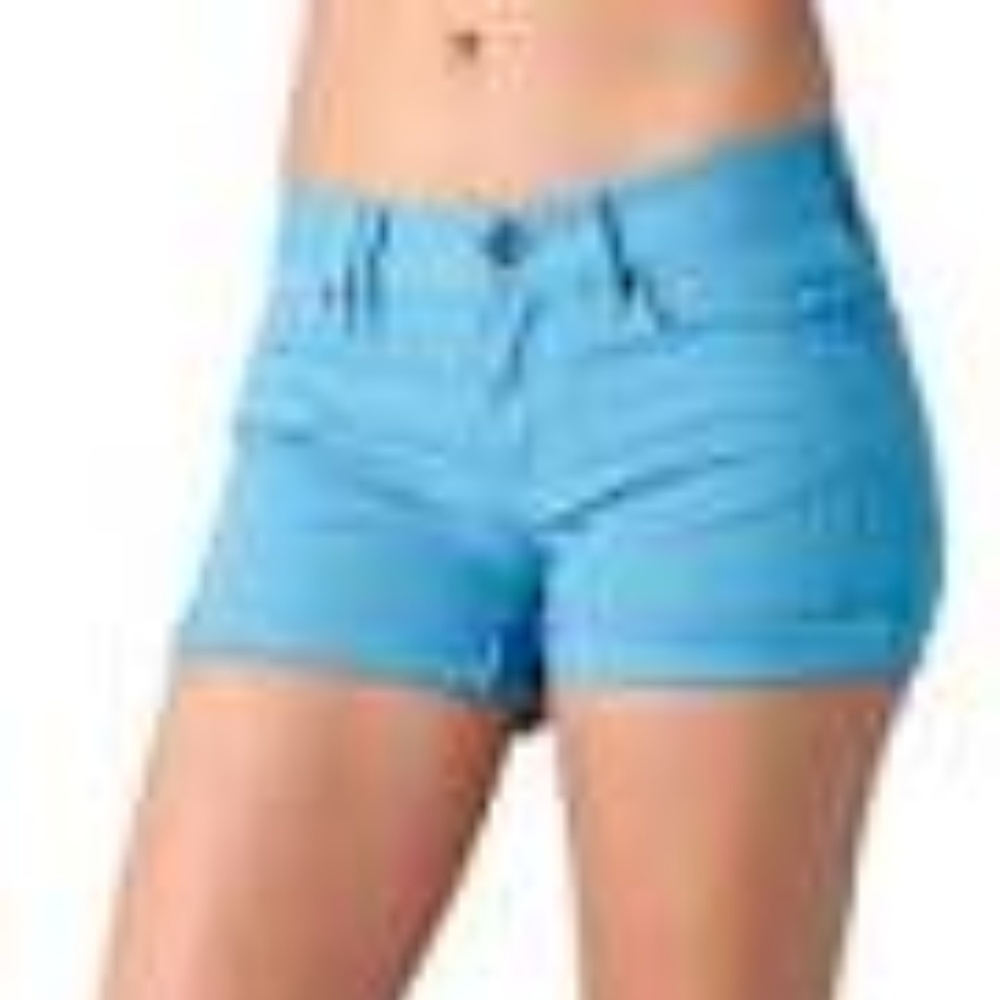 Madewell Garment-dyed Midi-Cuffed Jean Shorts