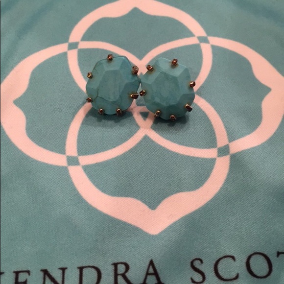 Kendra Scott Morgan Turquoise - Picture 1 of 5