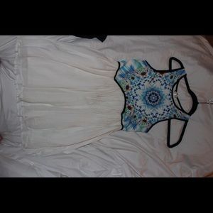 Skater Dress w/ Print