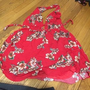 Red Boho “Boheme” Dress