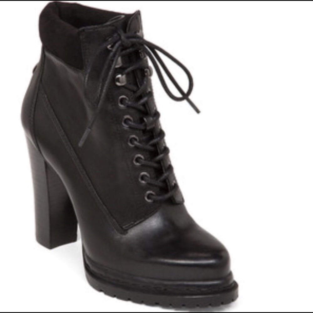 BCBGeneration Leather Lug Bootie