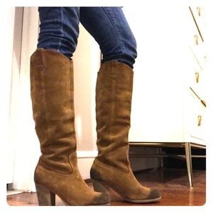 Ralph Lauren Suede Distressed Boots