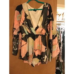 Floral romper